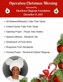 Operation Christmas Blessing program